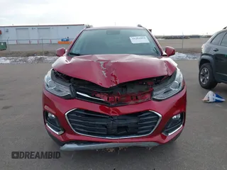 2018 Chevrolet Trax Premier with VIN 3GNCJRSBXJL245395, listed as a IAAI auction lot 41261014 with 27,306 mi miles. Bid and sale history available at carsss.com. Image 12.