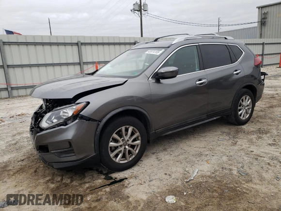 2020 Nissan Rogue SV with VIN JN8AT2MT4LW037909, listed as a Copart auction lot 42074155 with 40,894 mi miles and Non Repairable. Bid and sale history available at carsss.com. Image 1.
