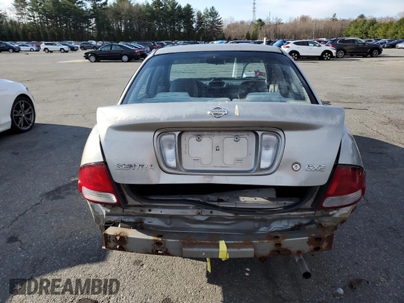 2001 Nissan Sentra GXE with VIN 3N1CB51D31L502482, listed as a Copart auction lot 50762195 with 185,455 mi miles and Salvage title. Bid and sale history available at DreamBid. Image 6.