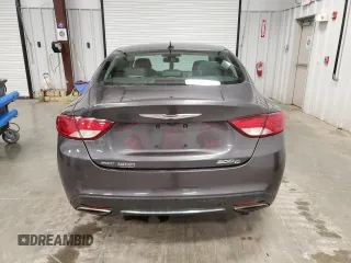 2015 Chrysler 200 C with VIN 1C3CCCEG8FN674070, listed as a Copart auction lot 52426375 with 171,662 mi miles and Salvage Title. Bid and sale history available at carsss.com. Image 6.