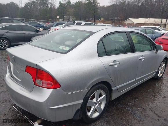 2007 Honda Civic Sdn EX with VIN 1HGFA16887L096416, listed as a IAAI auction lot 41742948 with 198,911 mi miles. Bid and sale history available at carsss.com. Image 4.