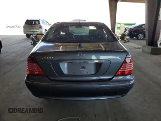 2005 Mercedes-Benz S 500 z VIN WDBNG75J05A456253, wystawiony jako Copart lot #60942685 z przebiegiem 290 351 mil mil oraz Czysty tytuł • Clean title. Historia ofert i sprzedaży dostępna na DreamBid. Obrazek 6.