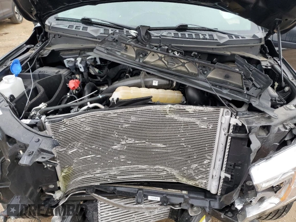 2020 Ford F-150 XL with VIN 1FTEW1CP2LFC63742, listed as a Copart auction lot 48354875 with 24,493 mi miles and Salvage Title. Bid and sale history available at DreamBid. Image 12.