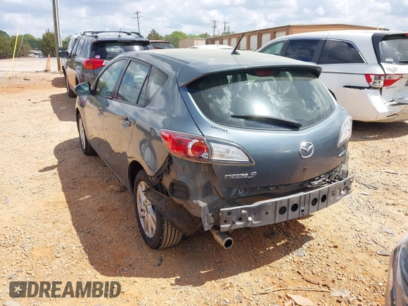 2013 Mazda 3 i Touring with VIN JM1BL1L78D1767349, listed as a IAAI auction lot 41967275 with 168,626 mi miles and . Bid and sale history available at carsss.com. Image 3.
