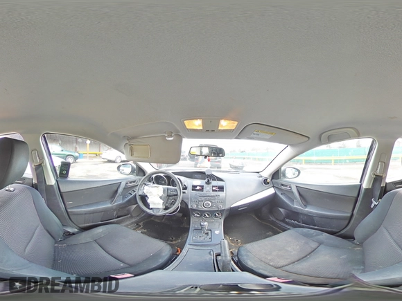 2013 Mazda Mazda3 i Sport with VIN JM1BL1U70D1754108, listed as a Copart auction lot 50824825 with 112,688 mi miles and Salvage Title. Bid and sale history available at carsss.com. Image 12.