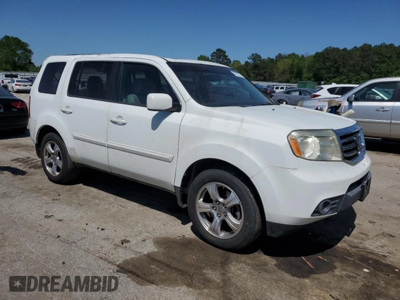2012 Honda Pilot EX-L with VIN 5FNYF3H56CB034050, listed as a Copart auction lot 52707715 with 149,221 mi miles and Salvage Title. Bid and sale history available at carsss.com. Image 4.