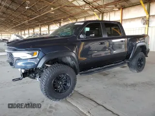 2025 Ram 1500 with VIN 1C6SRFUP9SN573551, listed as a Copart auction lot 61612825 with 731 mi miles and Clean title. Bid and sale history available at DreamBid. Image 1.