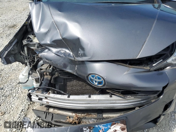 2017 Toyota Prius Two z VIN JTDKBRFU5H3036407, wystawiony jako Copart lot #57320795 z przebiegiem 69 468 mil mil oraz Szkoda całkowita • Salvage title. Historia ofert i sprzedaży dostępna na DreamBid. Obrazek 11.