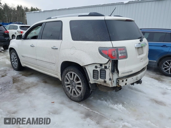 2014 GMC Acadia Denali with VIN 1GKKVTKD2EJ238997, listed as a IAAI auction lot 41640047 with 179,072 mi miles and . Bid and sale history available at carsss.com. Image 3.