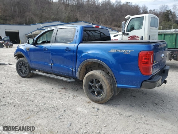 2019 Ford Ranger XL with VIN 1FTER4FH8KLA02886, listed as a Copart auction lot 47600795 with 49,455 mi miles and Salvage Title. Bid and sale history available at carsss.com. Image 2.