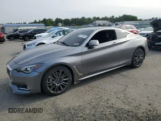 2017 Infiniti Q60 Premium z VIN JN1EV7EL0HM552463, wystawiony jako Copart lot #60138225 z przebiegiem 57 096 mil mil oraz Szkoda całkowita • Salvage title. Historia ofert i sprzedaży dostępna na DreamBid. Obrazek 1.