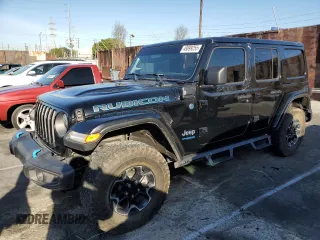 2022 Jeep Wrangler Unlimited Rubicon with VIN 1C4JJXR64NW198894, listed as a Copart auction lot 49899255 with 25,120 mi miles and Salvage title. Bid and sale history available at DreamBid. Image 1.
