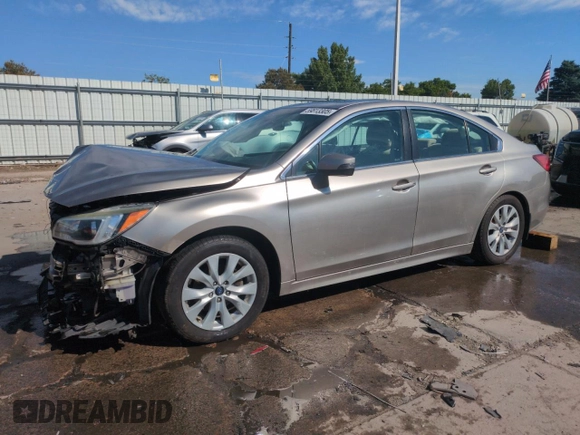 2015 Subaru Legacy Premium with VIN 4S3BNAH67F3044528, listed as a Copart auction lot 59813305 with 109,581 mi miles and Salvage title. Bid and sale history available at DreamBid. Image 1.