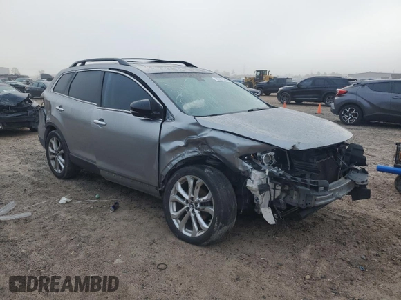 2013 Mazda CX-9 Grand Touring with VIN JM3TB3DA7D0415549, listed as a Copart auction lot 85281584 with 188,834 mi miles and Salvage Title. Bid and sale history available at carsss.com. Image 4.