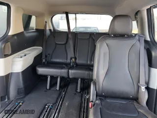 2024 Kia Carnival LX with VIN KNDNB4H35R6343015, listed as a Copart auction lot 47351015 with 37,220 mi miles and Salvage Title. Bid and sale history available at carsss.com. Image 10.