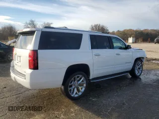 2019 Chevrolet Suburban LT with VIN 1GNSCJKC8KR354299, listed as a Copart auction lot 84266174 with 77,780 mi miles and Salvage Title. Bid and sale history available at carsss.com. Image 3.
