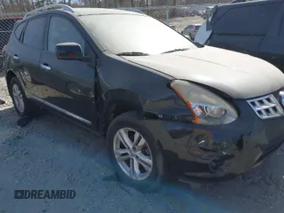 2013 Nissan Rogue S with VIN JN8AS5MT6DW515284, listed as a IAAI auction lot 41785105 with 206,467 mi miles. Bid and sale history available at carsss.com. Image 1.