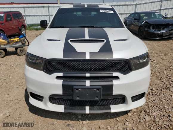 2018 Dodge Durango R/T with VIN 1C4SDJCT6JC372015, listed as a Copart auction lot 64303194 with 98,550 mi miles and Salvage Title. Bid and sale history available at carsss.com. Image 5.