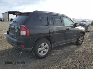 2014 Jeep Compass Sport with VIN 1C4NJCBA7ED925577, listed as a Copart auction lot 83315104 with 139,078 mi miles and Salvage Title. Bid and sale history available at carsss.com. Image 3.