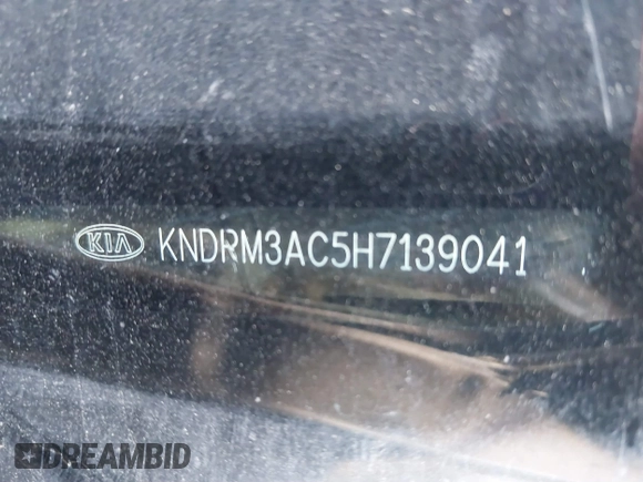 2017 Kia Sportage LX with VIN KNDPM3AC5H7139041, listed as a IAAI auction lot 41813276 with 56,154 mi miles. Bid and sale history available at carsss.com. Image 9.