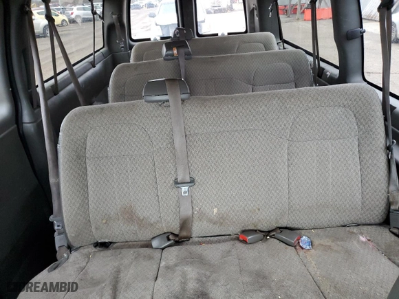 2008 Chevrolet Express Passenger with VIN 1GAHG39K881171503, listed as a Copart auction lot 81587494 with 0 mi miles and Clean Title. Bid and sale history available at carsss.com. Image 10.
