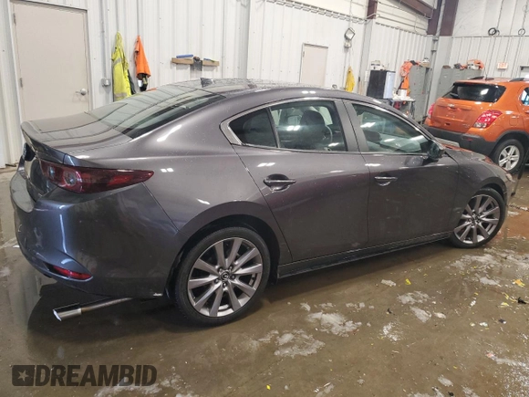 2019 Mazda 3 Preferred with VIN 3MZBPADL6KM112295, listed as a Copart auction lot 45591735 with 35,581 mi miles and Salvage Title. Bid and sale history available at DreamBid. Image 3.