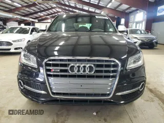2017 Audi SQ5 Premium Plus with VIN WA1CCAFP9HA039653, listed as a Copart auction lot 62932125 with 54,834 mi miles and Salvage title. Bid and sale history available at DreamBid. Image 5.