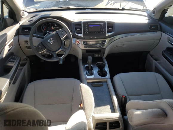 2019 Honda Pilot LX with VIN 5FNYF5H11KB019608, listed as a Copart auction lot 42678425 with 29,148 mi miles and Salvage Title. Bid and sale history available at DreamBid. Image 8.