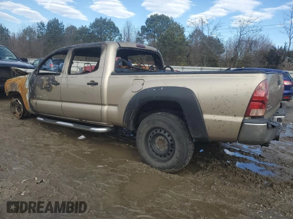 2005 Toyota Tacoma PreRunner with VIN 5TEKU72N05Z128079, listed as a Copart auction lot 41383165 with 0 mi miles and Non Repairable. Bid and sale history available at carsss.com. Image 2.