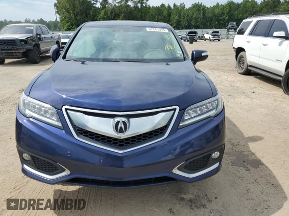 2016 Acura RDX Advance Pkg with VIN 5J8TB4H73GL016929, listed as a Copart auction lot 67241913 with 40,207 mi miles. Bid and sale history available at carsss.com. Image 5.