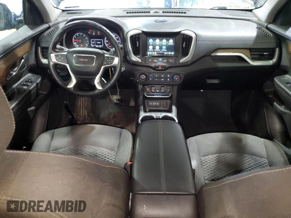 2018 GMC Terrain SLE with VIN 3GKALMEV7JL415266, listed as a Copart auction lot 46131555 with 74,676 mi miles and Clean Title. Bid and sale history available at DreamBid. Image 8.