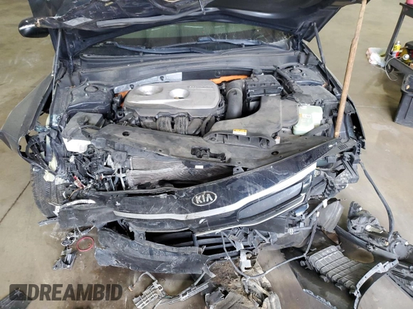 2017 Kia Optima EX with VIN KNAGU4LEXH5013674, listed as a Copart auction lot 76308204 with 122,493 mi miles and Salvage Title. Bid and sale history available at DreamBid. Image 12.