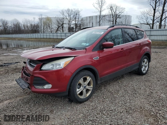 2014 Ford Escape SE with VIN 1FMCU9GX3EUE32649, listed as a Copart auction lot 53531205 with 122,933 mi miles and Salvage Title. Bid and sale history available at carsss.com. Image 1.