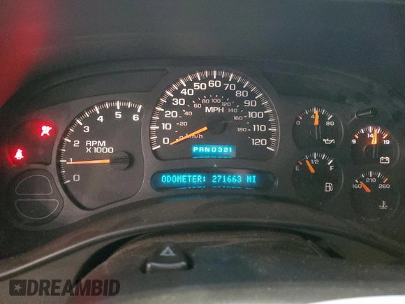 2004 Chevrolet Tahoe LS with VIN 1GNEK13T14J130565, listed as a Copart auction lot 75347344 with 271,663 mi miles and Salvage Title. Bid and sale history available at carsss.com. Image 9.