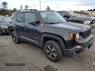 2019 Jeep Renegade Trailhawk z VIN ZACNJBC19KPK06415, wystawiony jako Copart lot #41493805 z przebiegiem 64 239 mil mil oraz Szkoda całkowita • Salvage title. Historia ofert i sprzedaży dostępna na DreamBid. Obrazek 4.