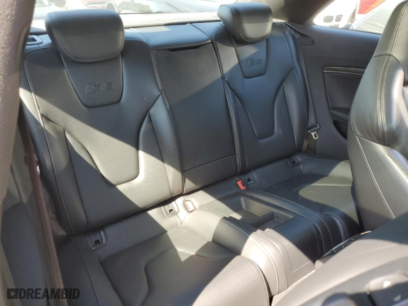 2012 Audi S5 Premium Plus with VIN WAUCVAFR3CA017364, listed as a Copart auction lot 58129814 with 111,952 mi miles and Non Repairable. Bid and sale history available at carsss.com. Image 10.