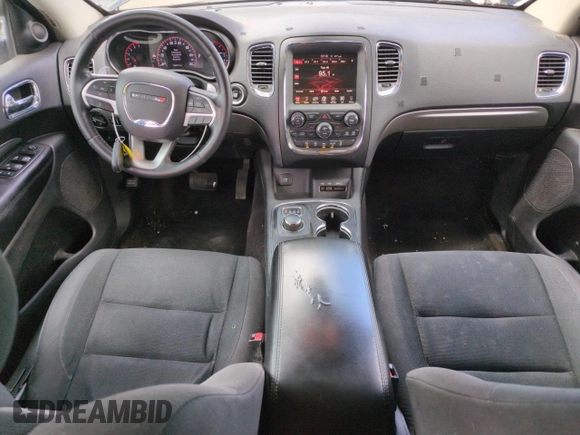 2017 Dodge Durango SXT with VIN 1C4RDHAG7HC740824, listed as a Copart auction lot 57552105 with 132,870 mi miles and Salvage title. Bid and sale history available at DreamBid. Image 8.