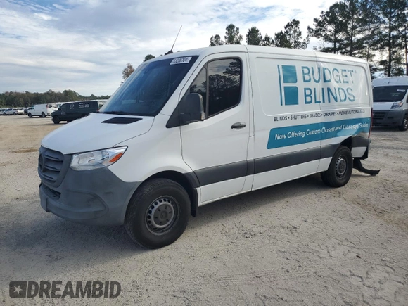 2020 Mercedes-Benz Sprinter with VIN W1W4EBHY4LT019845, listed as a Copart auction lot 46849875 with 60,201 mi miles and Salvage Title. Bid and sale history available at DreamBid. Image 1.