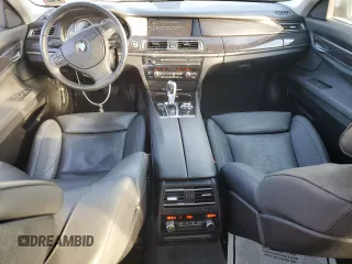 2011 BMW 7 Series 740i with VIN WBAKA4C50BC613111, listed as a Copart auction lot 78597934 with 103,778 mi miles and Salvage Title. Bid and sale history available at carsss.com. Image 8.