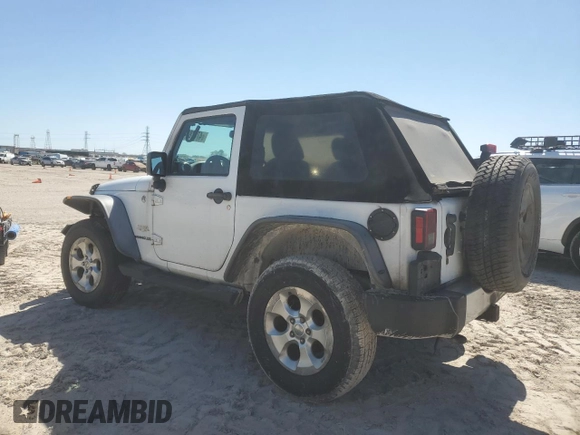 2014 Jeep Wrangler Sahara with VIN 1C4AJWBGXEL214269, listed as a Copart auction lot 47678045 with 283,634 mi miles and Clean Title. Bid and sale history available at DreamBid. Image 2.