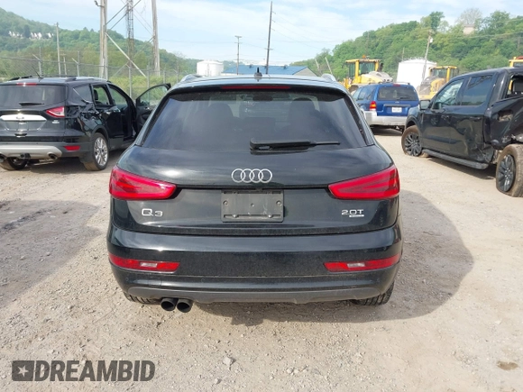 2015 Audi Q3 Prestige with VIN WA1GFCFS2FR009448, listed as a IAAI auction lot 42236056 with 147,644 mi miles and . Bid and sale history available at DreamBid. Image 16.