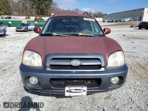 2005 Hyundai Santa Fe GLS z VIN KM8SC13E25U975169, wystawiony jako Copart lot #42533125 z przebiegiem 318 223 mil mil oraz Szkoda całkowita • Salvage title. Historia ofert i sprzedaży dostępna na DreamBid. Obrazek 5.