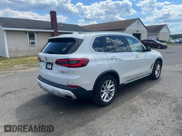 2019 BMW X5 xDrive40i with VIN 5UXCR6C55KLK80009, listed as a Copart auction lot 66447745 with 98,821 mi miles and Clean title. Bid and sale history available at DreamBid. Image 3.