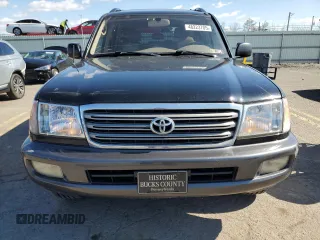 2005 Toyota Land Cruiser with VIN JTEHT05J252068111, listed as a Copart auction lot 48223705 with 265,817 mi miles and Salvage Title. Bid and sale history available at carsss.com. Image 5.