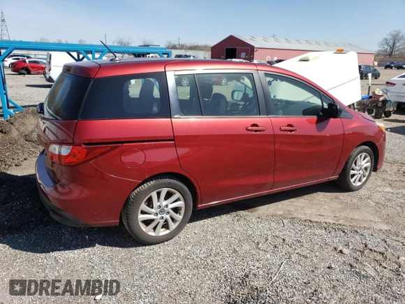 2015 Mazda 5 Touring with VIN JM1CW2CL6F0188223, listed as a Copart auction lot 53240865 with 154,034 mi miles and Clean Title. Bid and sale history available at DreamBid. Image 3.
