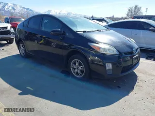 2011 Toyota Prius I with VIN JTDKN3DU7B1430520, listed as a IAAI auction lot 41754199 with 162,606 mi miles. Bid and sale history available at carsss.com. Image 1.