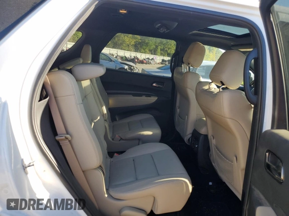 2022 Dodge Durango GT Plus with VIN 1C4RDJDG4NC205948, listed as a Copart auction lot 75867294 with 68,612 mi miles and Salvage title. Bid and sale history available at DreamBid. Image 11.