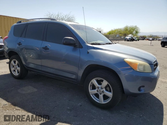 2007 Toyota RAV4 with VIN JTMZD33VX76052053, listed as a Copart auction lot 52215005 with 134,954 mi miles and Salvage Title. Bid and sale history available at carsss.com. Image 4.