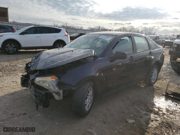 2009 Ford Focus SE with VIN 1FAHP35N29W107006, listed as a Copart auction lot 48252025 with 88,721 mi miles and Salvage Title. Bid and sale history available at carsss.com. Image 1.