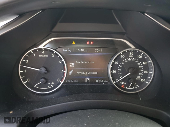 2022 Nissan Murano SV z VIN 5N1AZ2BS3NC130781, wystawiony jako Copart lot #88874085 z przebiegiem 39 040 mil mil oraz Szkoda całkowita • Salvage title. Historia ofert i sprzedaży dostępna na DreamBid. Obrazek 9.